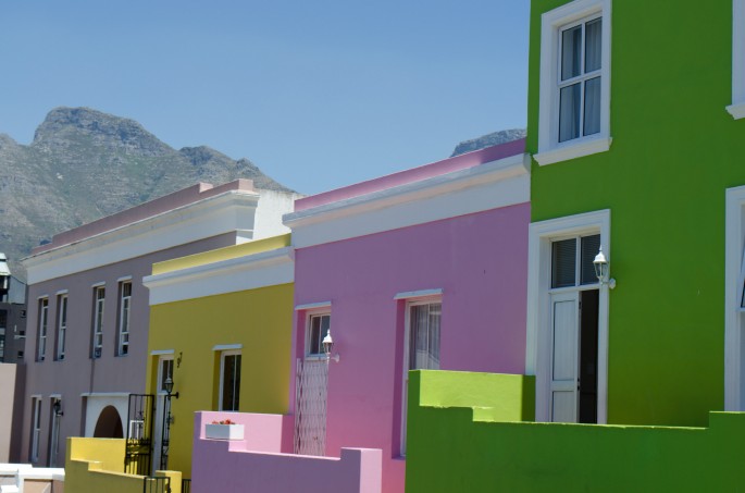 Colourful houses of the Bo-Kaap