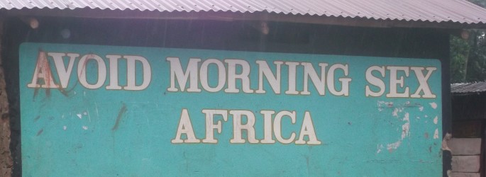 Sign in Jinja, Uganda 