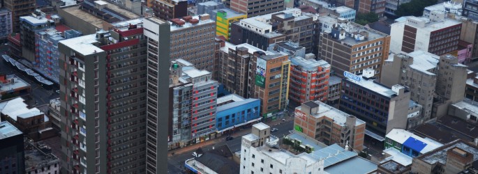 Johannesburg has built outwards as well as upwards