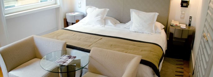 Room at the Melia Genoa Hotel