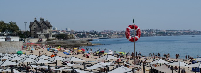 The beach at Cascais