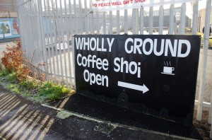 Wholly Ground coffee shop