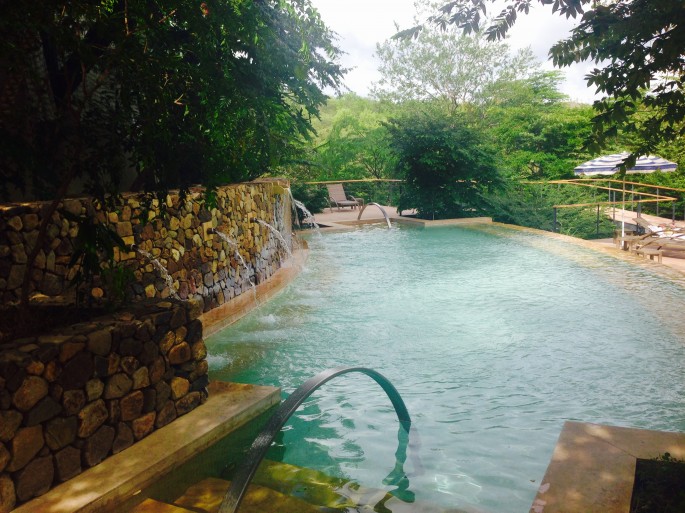 The pool at Rio Perdido
