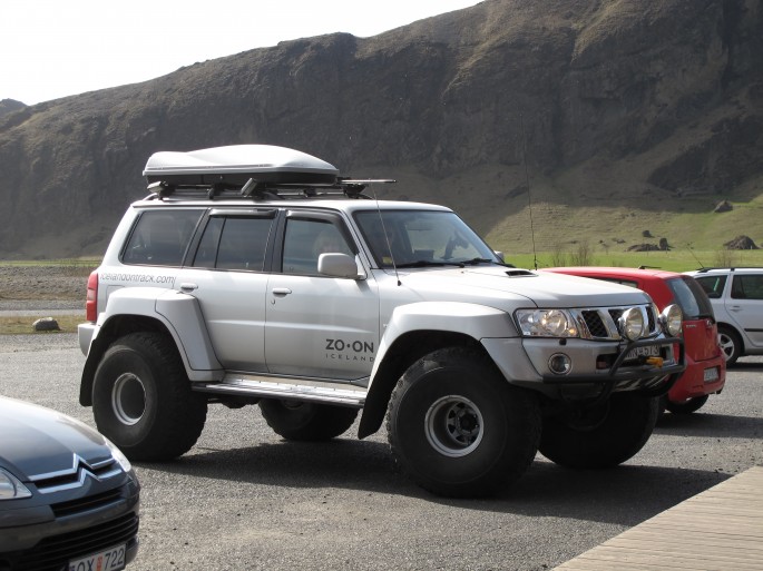 Iceland jeep