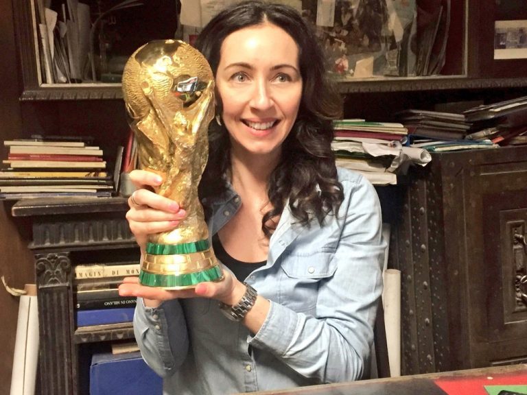 Me with the world cup