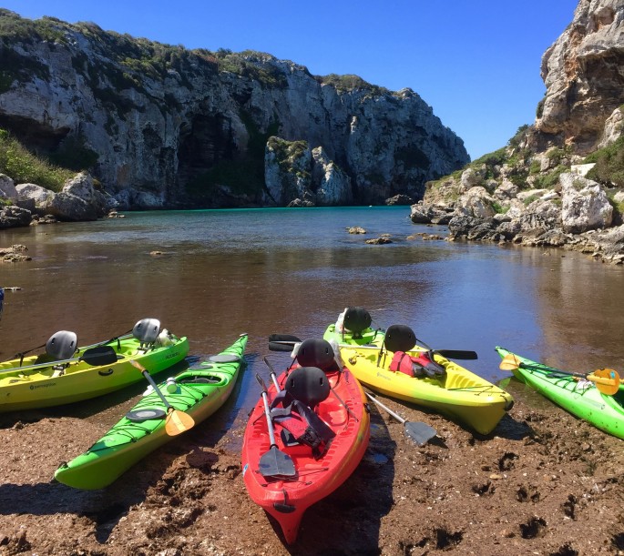 Things to do in Menorca: Kayak the coves and caves