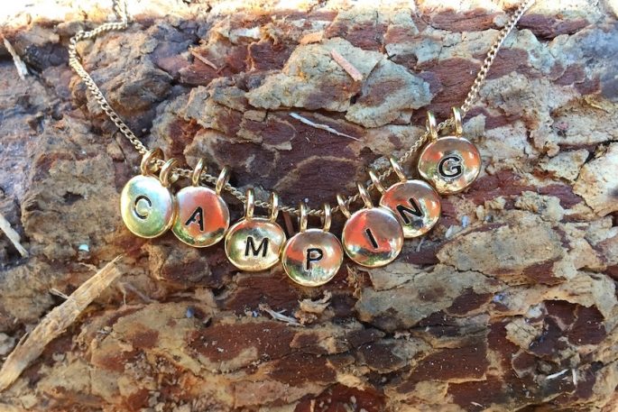 Camping necklace