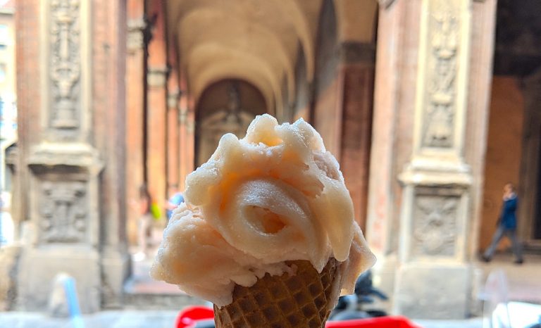 Looking for things to do in Bologna? Gelato is always a good idea.