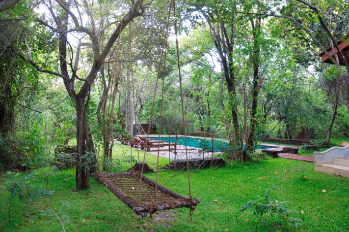 Swimming pool at Mahagedara Retreat Sri Lanka