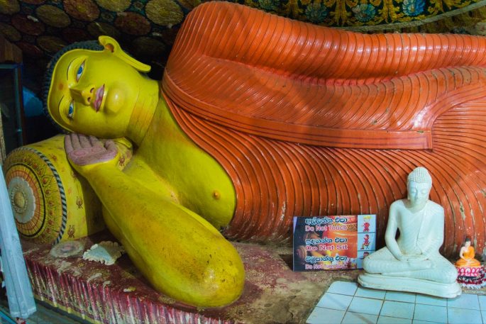 Buddha at Pidurangala