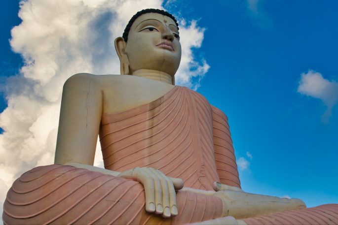 Sri Lanka Big Buddha Statue