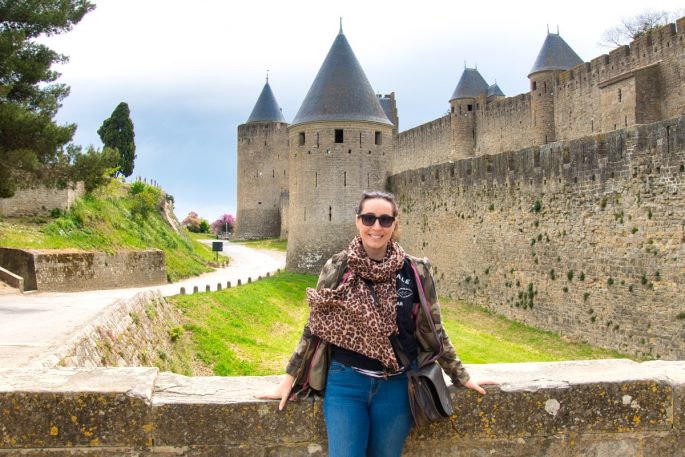 On a visit to Carcassonne in 2019