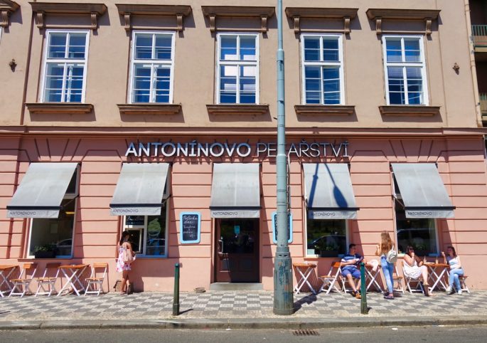Antoninovo Prague Bakery Exterior