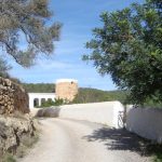 Rural roads in Northern Ibiza